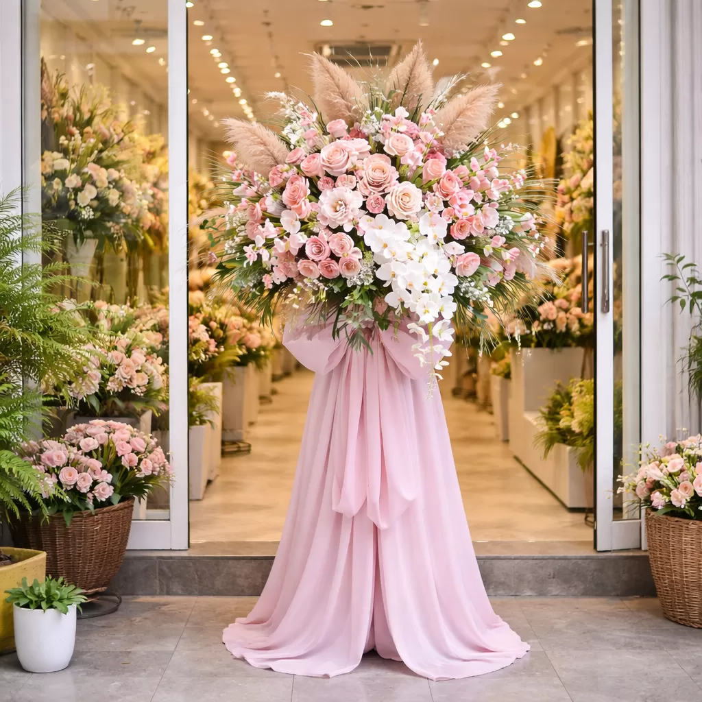 Hoa Khai Trương Cửa Hàng: Lời Chúc Phát Đạt Từ flower.vn