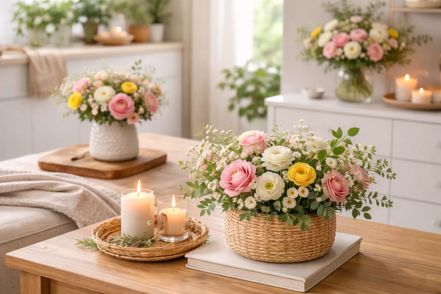 Tự Tay Cắm Hoa Tại Nhà: 5 Mẹo Đơn Giản Cho Người Mới Bắt Đầu