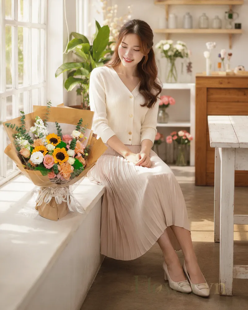 Hoa Platinum Rose