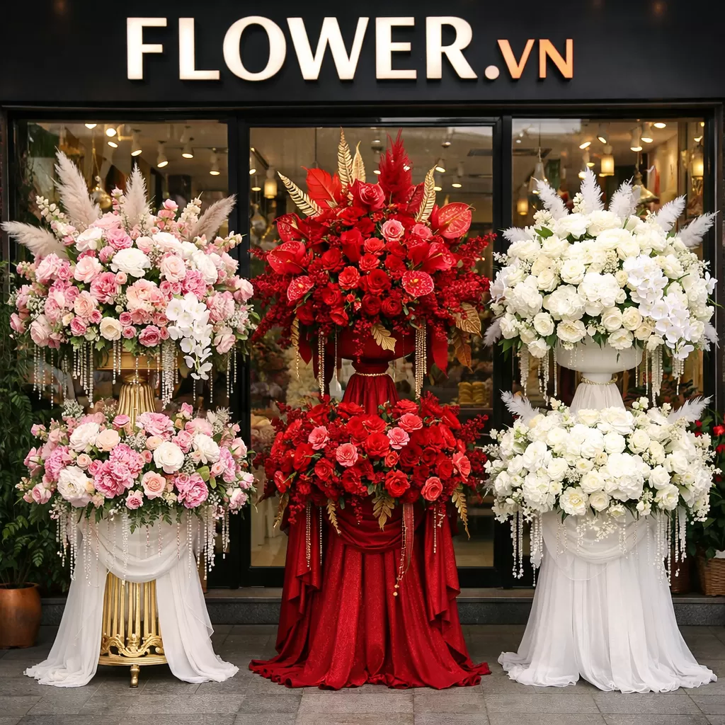Hoa Khai Trương Cửa Hàng: Lời Chúc Phát Đạt Từ flower.vn