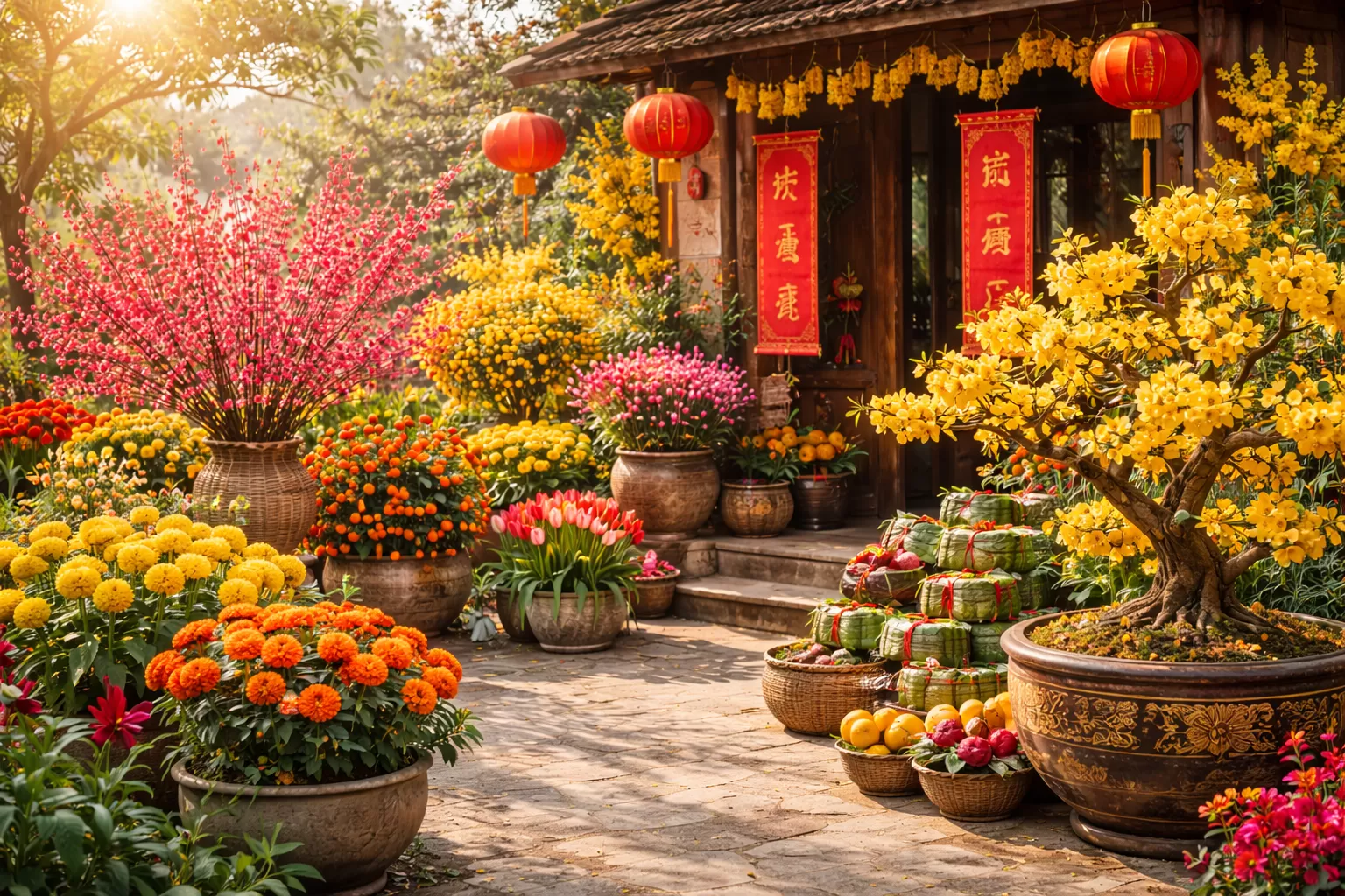 Hoa Tết Miền Bắc, Miền Trung, Miền Nam: Sự Khác Biệt Độc Đáo