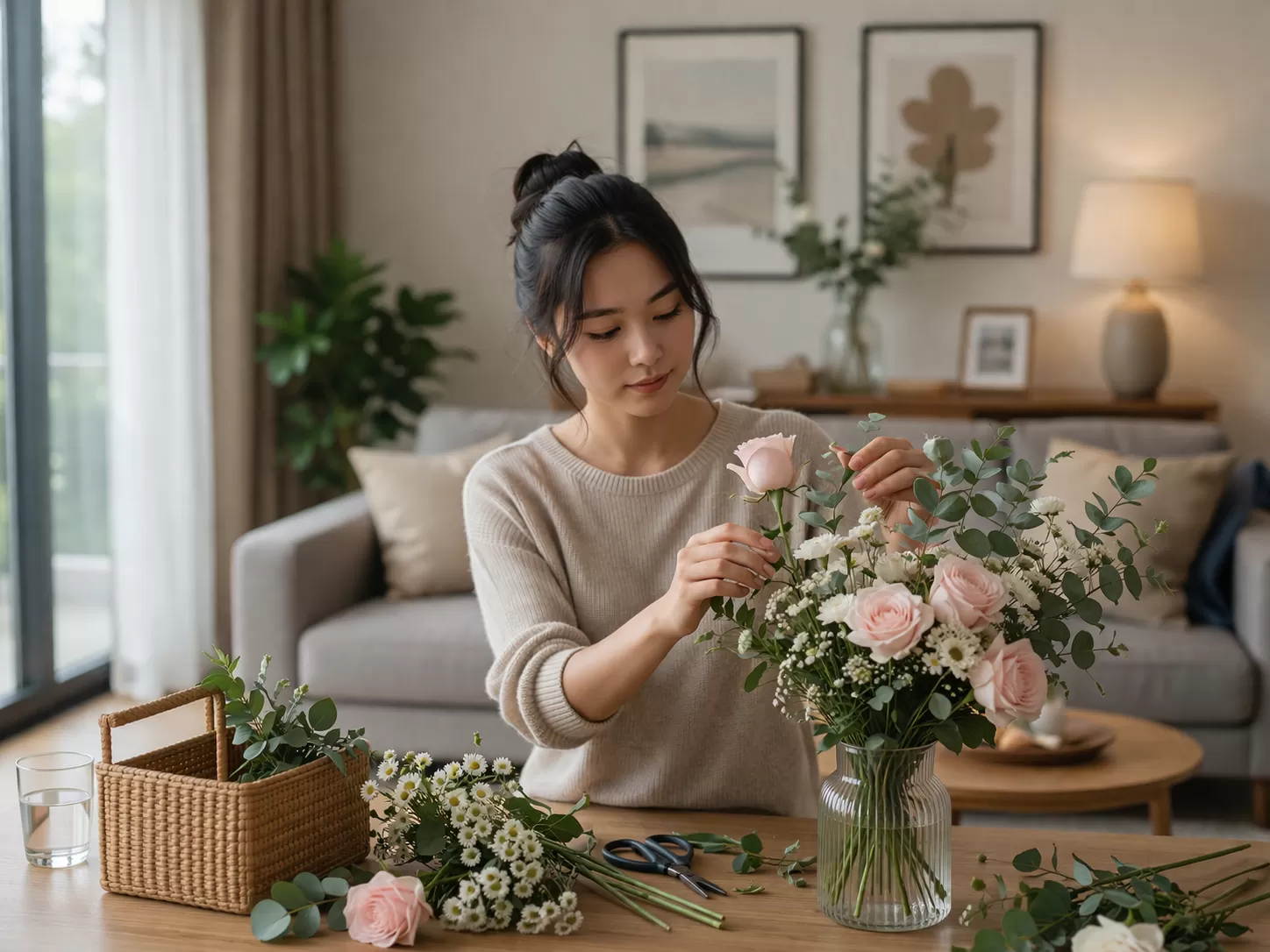 Hoa Cây Cảnh Mini: Trang Trí Bàn Làm Việc, Góc Học Tập
